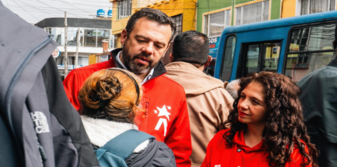 El alcalde Carlos Fernando Galán visitó Tunjuelito y escuchó de primera mano a la comunidad