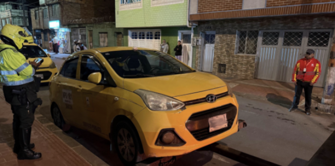 Operativo contra el parqueo indebido en el barrio San Vicente, Tunjuelito