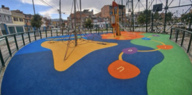 Alcaldía Local de Tunjuelito entrega renovado el parque “El Planchón” en la Urbanización San Carlos Norte