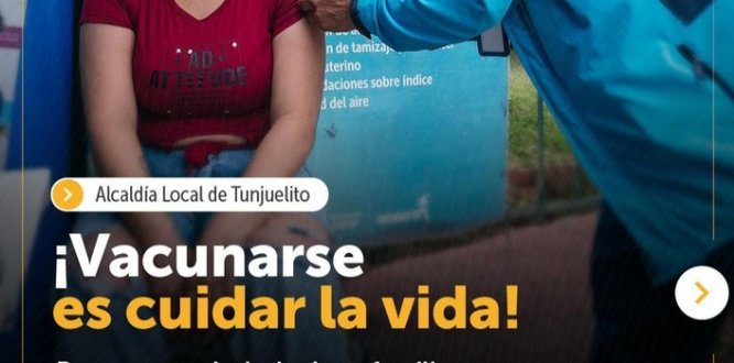 Fotografía relacionada con: Protege tu salud y la de tu familia: acércate a los puntos de vacunación en Tunjuelito