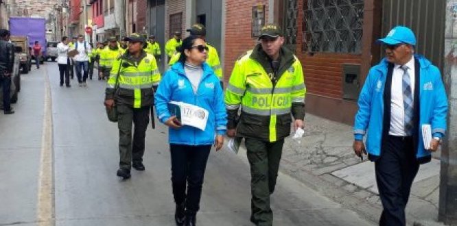 Operativos de seguridad en la localidad Tunjuelito