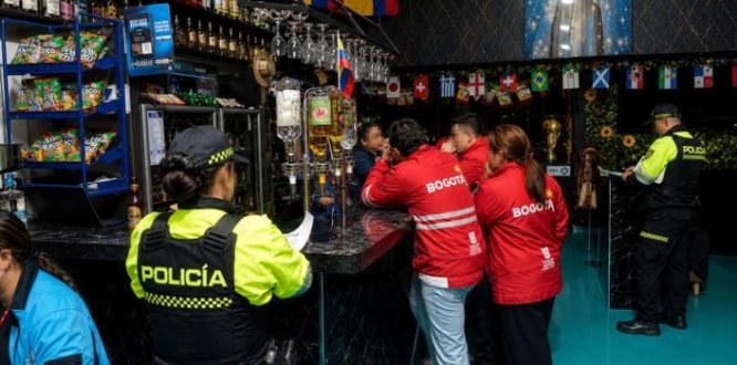 TRES ESTABLECIMIENTOS DE LICORERÍAS FUERON SUSPENDIDOS EN OPERATIVO DE CONTROL EN TUNJUELITO. Fotografía relacionada con: TRES ESTABLECIMIENTOS DE LICORERÍAS FUERON SUSPENDIDOS EN OPERATIVO DE CONTROL EN TUNJUELITO.