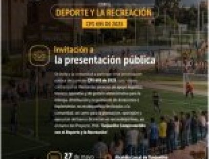 TUNJUELITO COMPROMETIDO CON EL DEPORTE Y LA RECREACIÓN CPS 695 DE 2025