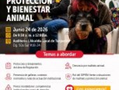 JORNADA DE CAPACITACIÓN PROTECCIÓN Y BIENESTAR ANIMAL - TUNJUELITO