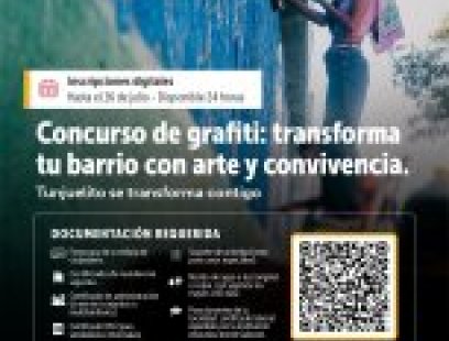 Concurso de grafiti: transforma tu barrio con arte y convivencia