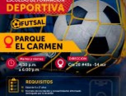 INSCRIPCIONES ESCUELAS DE FORMACIÓN DEPORTIVA