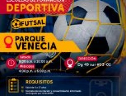INSCRIPCIONES ESCUELAS DE FORMACIÓN DEPORTIVA