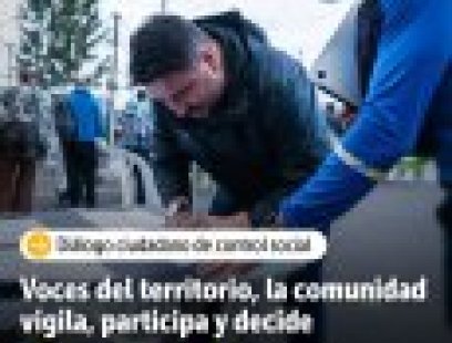 Voces del territorio, la comunidad vigila, participa y decide